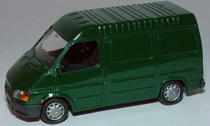 Foto 1:87 Ford Transit ´94 Kasten mittelhohes Dach dunkelgrün Rietze 10770