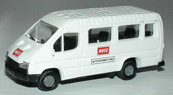 Foto 1:87 Ford Transit B Bus Avis Autovermietung Praliné 3712