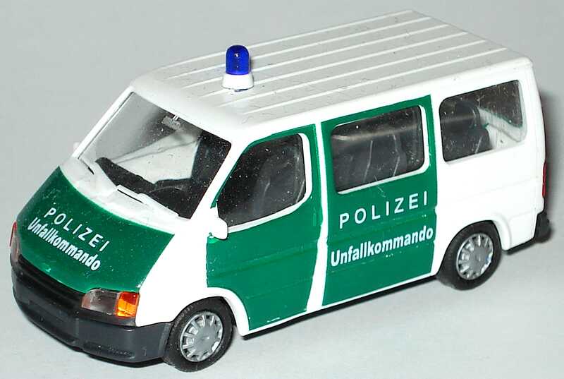 Foto 1:87 Ford Transit B Bus Polizei Unfallkommando Rietze