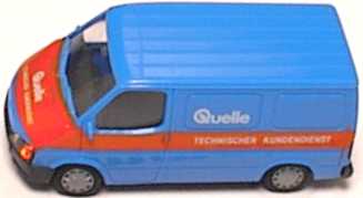 Foto 1:87 Ford Transit B Kasten Quelle TKD Rietze 30520