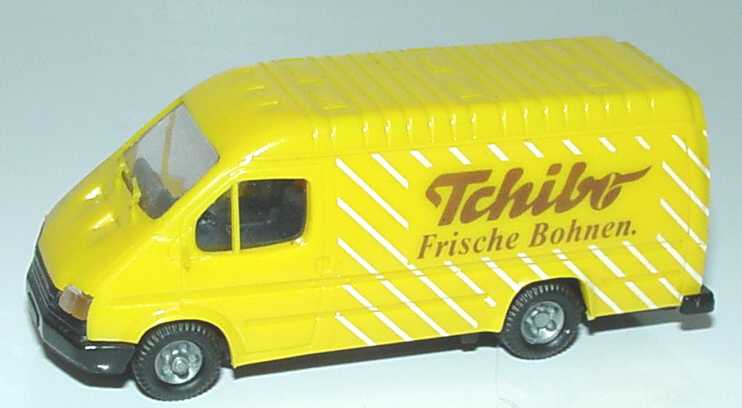 Foto 1:87 Ford Transit B Kasten lang Tchibo - Frische Bohnen Praliné