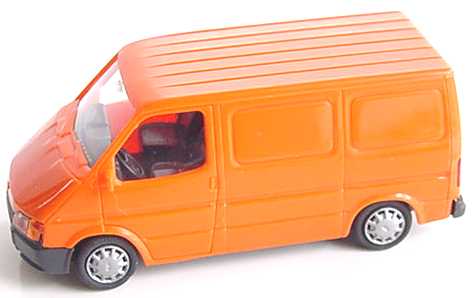 Foto 1:87 Ford Transit B Kasten orange Rietze 10530