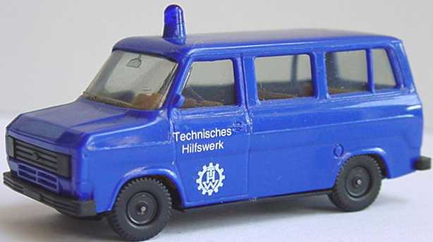 Foto 1:87 Ford Transit MK2 Bus THW herpa 4024