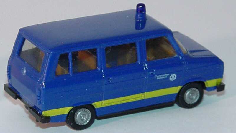 Foto 1:87 Ford Transit Bus MK2 THW (neues Design) (Bastelware) (Bastelware) herpa