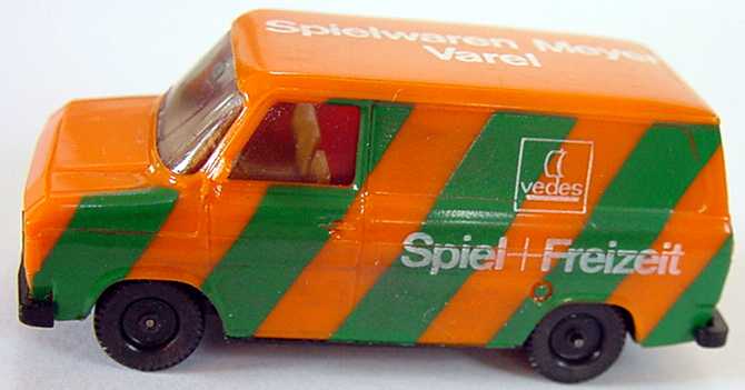 Foto 1:87 Ford Transit MK2 Kasten Spielwaren Meyer Varel Vedes - herpa