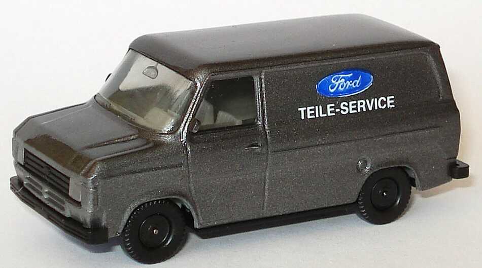 Foto 1:87 Ford Transit MK2 Kasten dunkelgrau-met. Ford Teile-Service herpa 4030