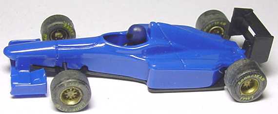 Foto 1:87 Formel Rennfahrzeug S sauberblau, Helm blau herpa 022170