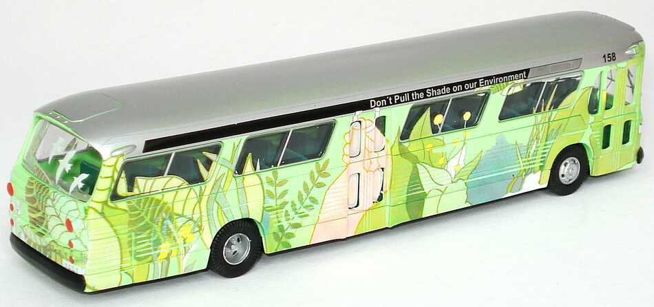 Foto 1:87 GMC Fishbowl Edmonton, Don' t Pull the Shade on our Environment (Design-Line) Busch 44533
