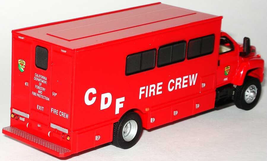 Foto 1:87 GMC TopKick Mannschaftswagen California Department of Forestry and Fire Protections,  CDF Fire Crew Schuco 21820