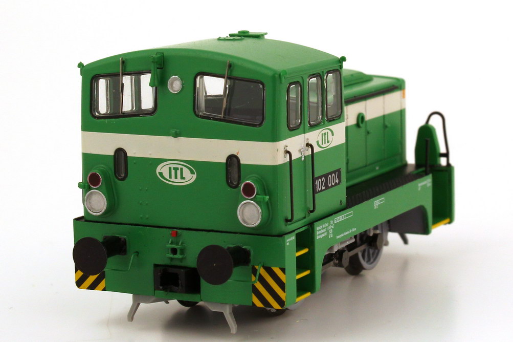 Foto 1:87 H0 Diesellokomotive BR 102 Rangierlok ITL, Epoche VI, Gleichstrom BRAWA 62608
