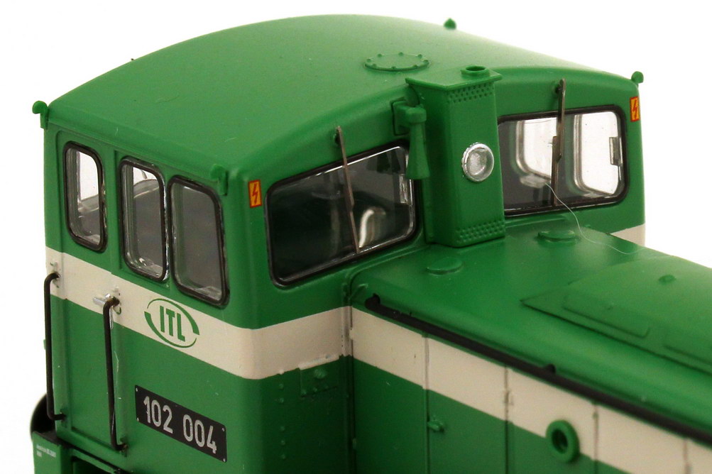 Foto 1:87 H0 Diesellokomotive BR 102 Rangierlok ITL, Epoche VI, Gleichstrom BRAWA 62608