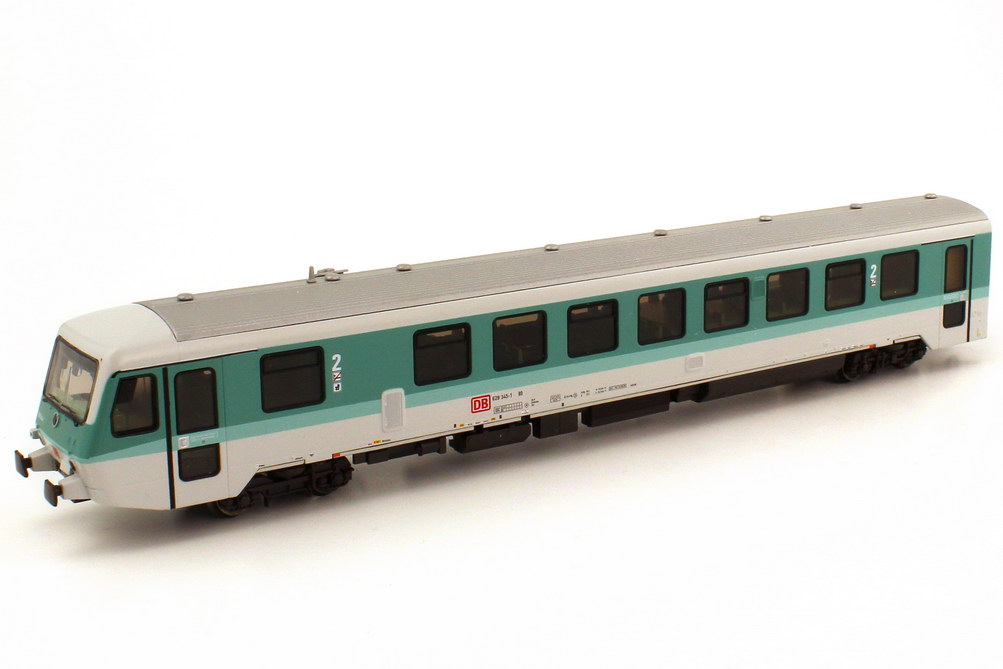 Foto 1:87 H0 Dieseltriebzug VT 628/928 DB AG mintgrün, Epoche IV, Gleichstrom Roco 63015