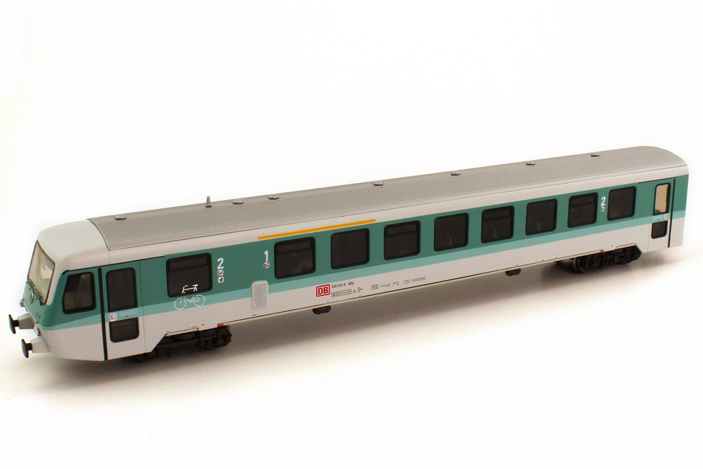 Foto 1:87 H0 Dieseltriebzug VT 628/928 DB AG mintgrün, Epoche IV, Gleichstrom Roco 63015