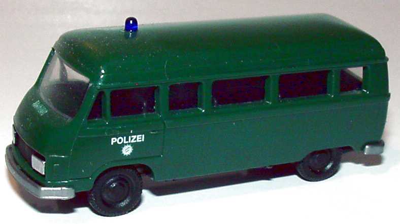 Foto 1:87 Hanomag F35 Bus Polizei dunkelgrün APS Collection