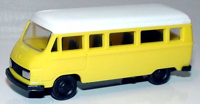 Foto 1:87 Hanomag F35 Bus gelb, Dach weiß APS Collection