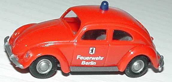 Foto 1:87 Historische Fahrzeuge der Feuerwehr Berlin (Mercedes 170 + Mercedes 170 Krankenwagen + VW Käfer + Opel Olympia + DKW Bus) Busch