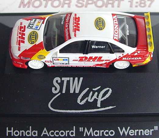 Foto 1:87 Honda Accord STW 1997 DHL Nr.12, Marco Werner herpa 037242