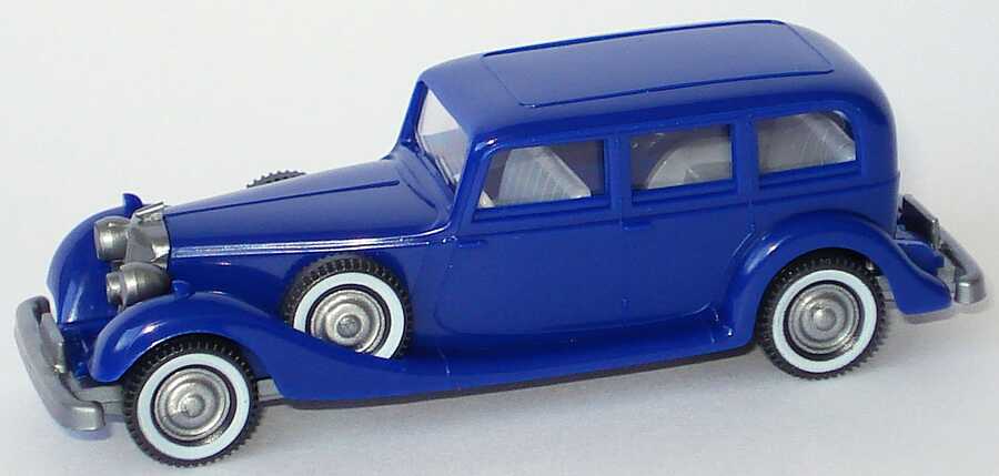 Foto 1:87 Horch 850 blau, Weißwandreifen Wiking 825