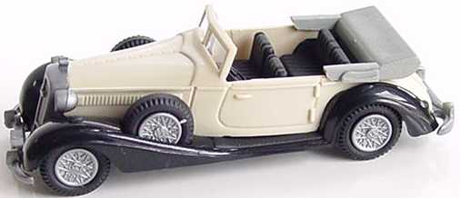 Foto 1:87 Horch 853 Cabrio beige/schwarz Praliné