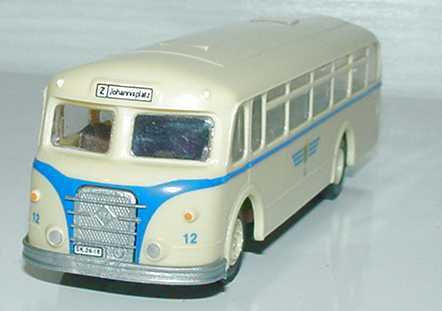 Foto 1:87 IFA H6 1956 Leipziger Verkehrsbetriebe, Nr. 12 BeKa-Modell 045