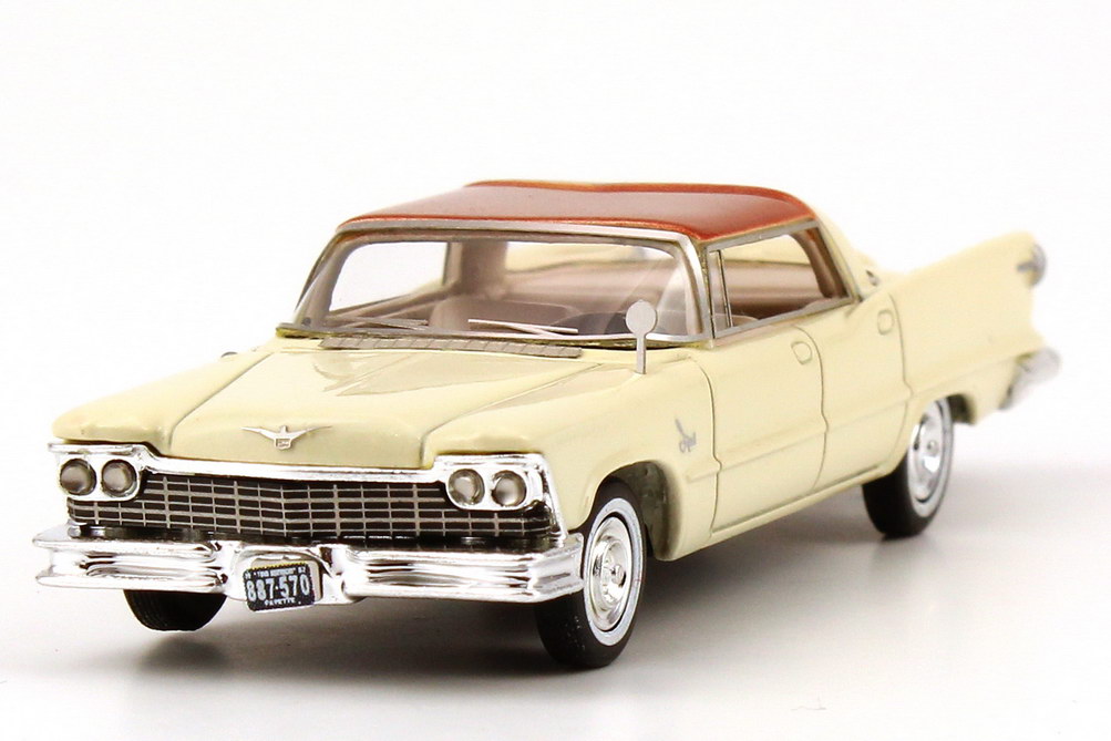 Foto 1:87 Imperial Crown 4-door Southampton (1958) creme / kupfer-rot-met. NEO Scale Models 87570