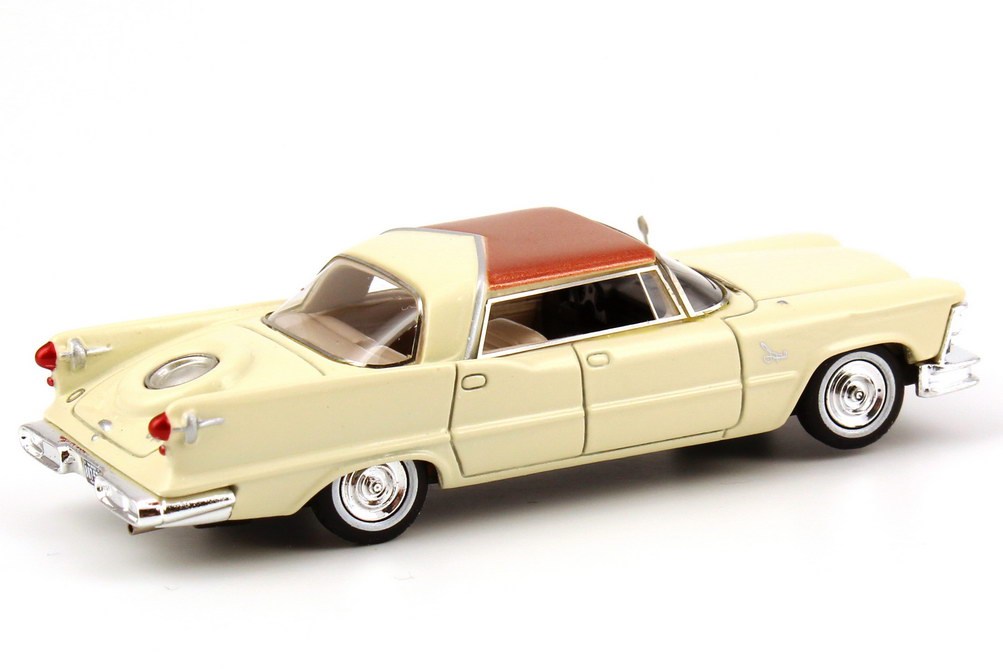 Foto 1:87 Imperial Crown 4-door Southampton (1958) creme / kupfer-rot-met. NEO Scale Models 87570