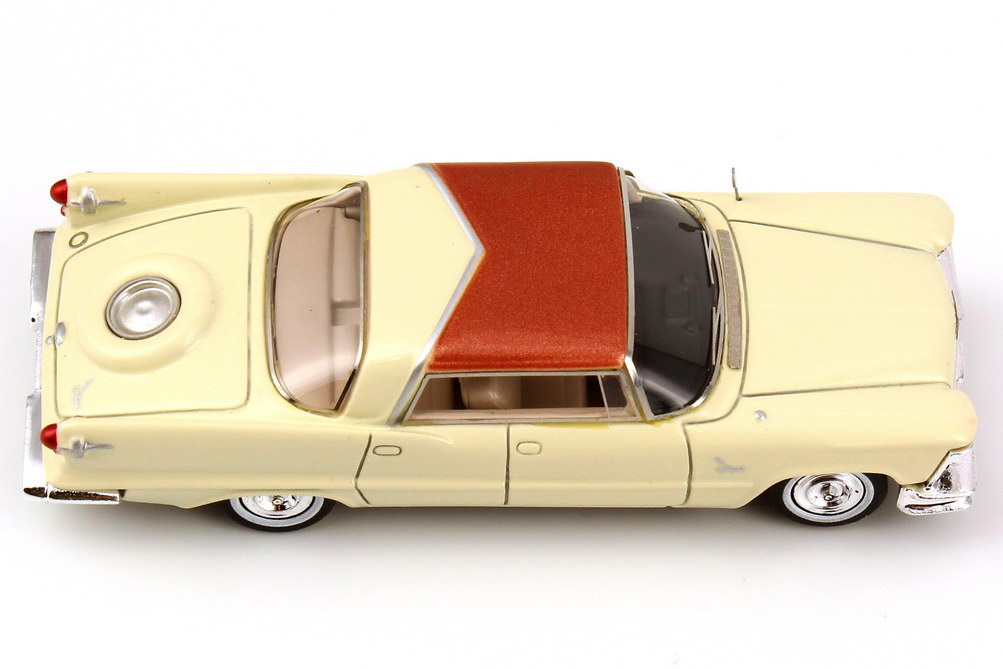 Foto 1:87 Imperial Crown 4-door Southampton (1958) creme / kupfer-rot-met. NEO Scale Models 87570