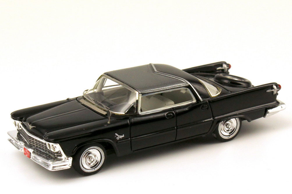 Foto 1:87 Imperial Crown 4-door Southampton (1958) schwarz / grau-met. NEO Scale Models 87571