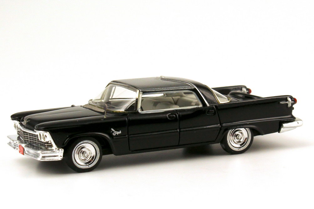 Foto 1:87 Imperial Crown 4-door Southampton (1958) schwarz / grau-met. NEO Scale Models 87571