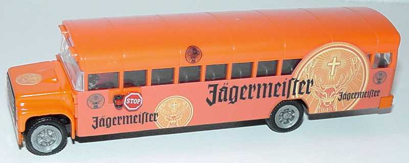 Foto 1:87 International Schoolbus Jägermeister Vierke Marketing