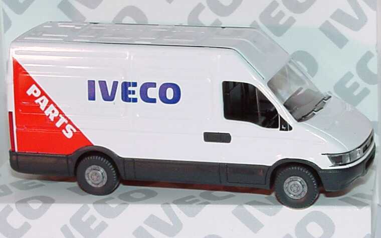 Foto 1:87 Iveco Daily (S2000) Kasten lang Hochdach Iveco Parts Werbemodell Wiking 2729