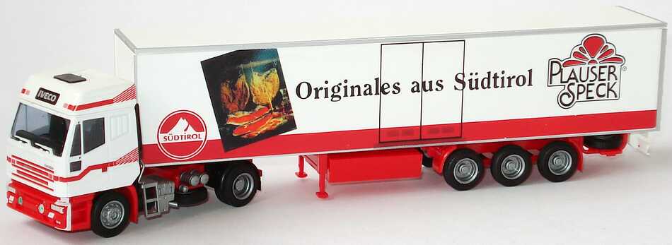 Foto 1:87 Iveco EuroStar KoSzg 2/3 Plauser Speck, Originales aus Südtirol AMW/AWM 70616