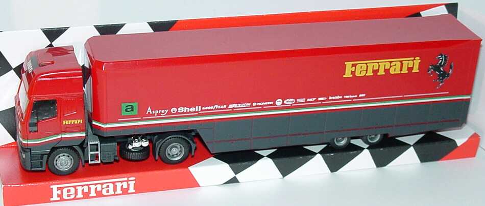 Foto 1:87 Iveco EuroStar RenntransportSzg 2/2 Ferrari Paul´s Model Art 022485