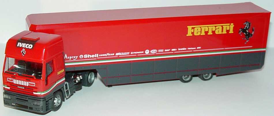 Foto 1:87 Iveco EuroStar RenntransportSzg 2/2 Ferrari Paul´s Model Art 022485