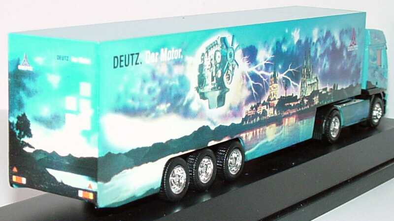 Foto 1:87 Iveco EuroTech Hochdach Cv KoSzg Cv 2/3 Sped. Stute, KHD Deutz, Der Motor herpa 185295