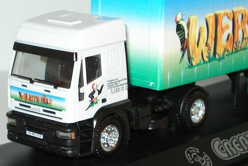 Foto 1:87 Iveco EuroTech Hochdach GpSzg 2/3 Werth-Holz (Creative Truck Edition 1994) herpa 173742