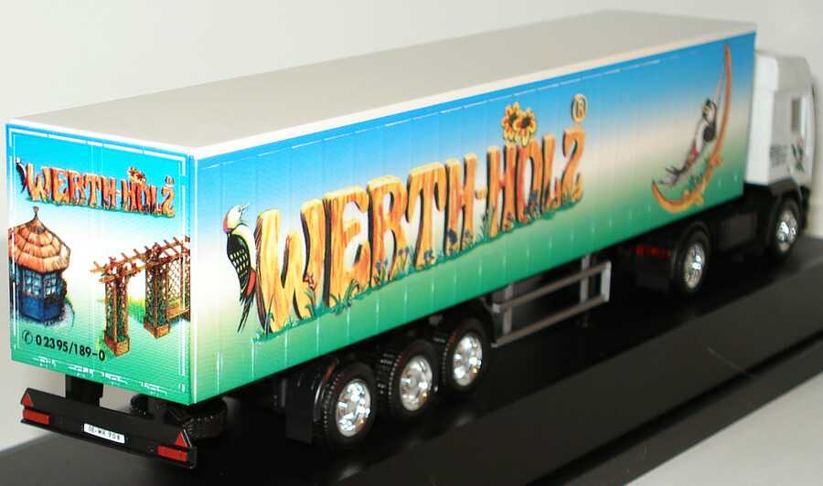Foto 1:87 Iveco EuroTech Hochdach GpSzg 2/3 Werth-Holz (Creative Truck Edition 1994) herpa 173742