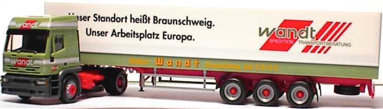 Foto 1:87 Iveco EuroTech Hochdach PPSzg 2/3 Wandt, Unser Standort ... herpa 143592