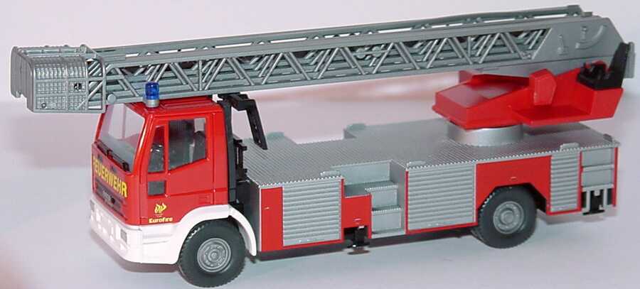 Foto 1:87 Iveco Magirus EuroFire Drehleiter DLK 23-12 Feuerwehr Wiking 61903