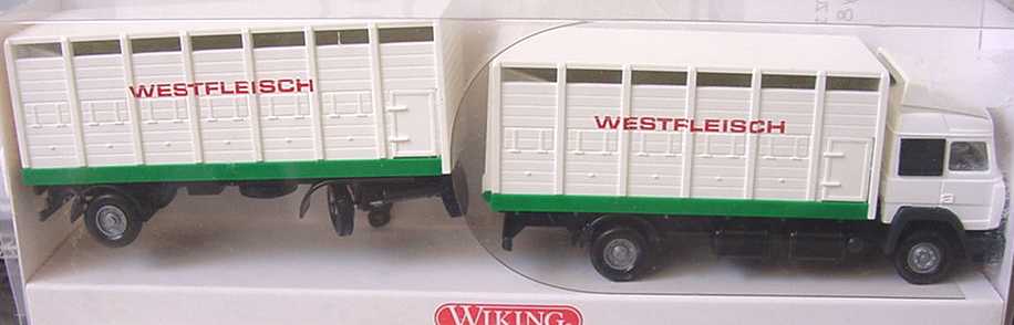 Foto 1:87 Iveco TurboStar Fv ViehtransportHgz 2/2 Westfleisch Wiking 5650131