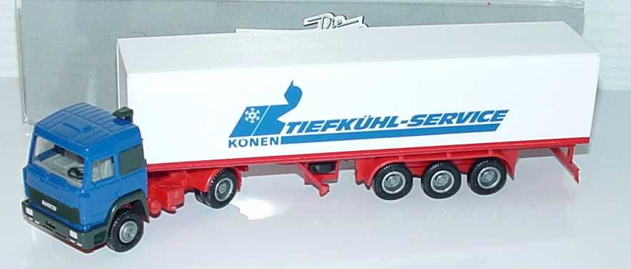 Foto 1:87 Iveco TurboStar KoSzg 2/3 Könen Tiefkühl-Service Albedo