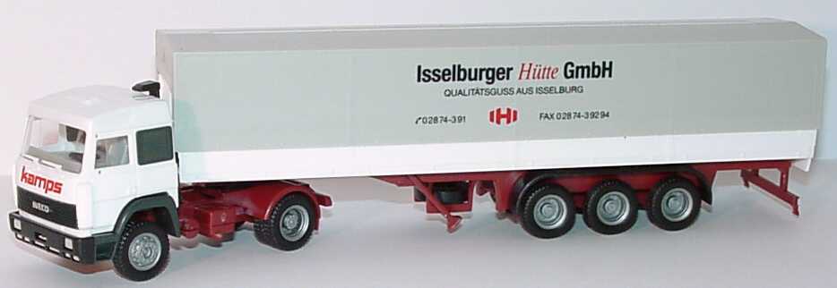 Foto 1:87 Iveco TurboStar PPSzg 2/3 Isselburger Hütte GmbH herpa