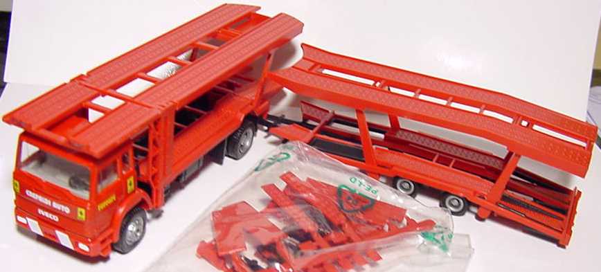 Foto 1:87 Iveco TurboTech AutotransportHgz 2/2 Crepaldi Auto, Ferrari herpa