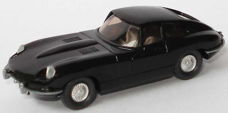 Foto 1:87 Jaguar E-Type schwarz Wiking 022