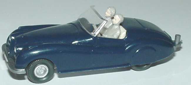 Foto 1:87 Jaguar Sport dunkelblau (mit Figuren und Zughaken) Wiking 020