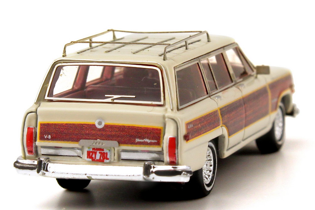 Foto 1:87 Jeep Grand Wagoneer creme-weiß mit Holzdekor NEO Scale Models 87576