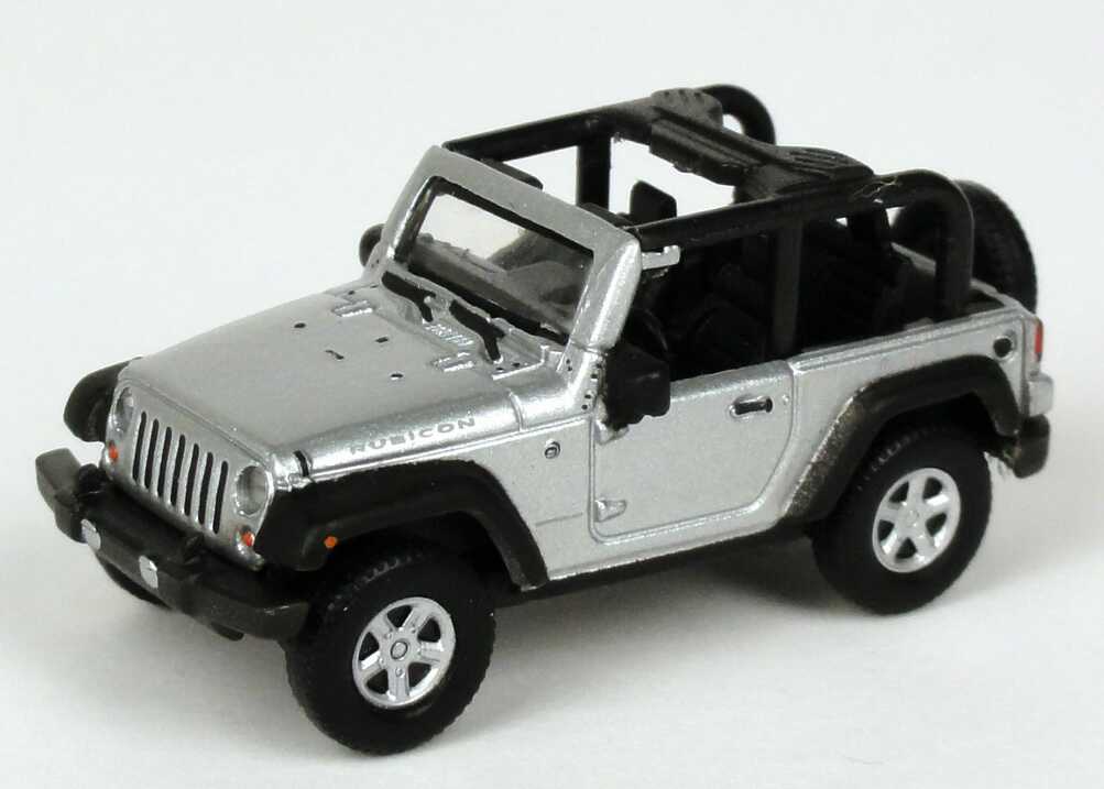 Foto 1:87 Jeep Wrangler (2007) Rubicon silber-met. Welly
