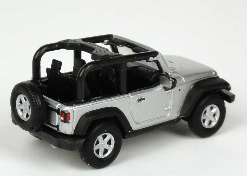 Foto 1:87 Jeep Wrangler (2007) Rubicon silber-met. Welly