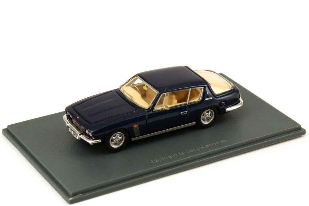 Foto 1:87 Jensen Interceptor III blau-met. NEO Scale Models 87302