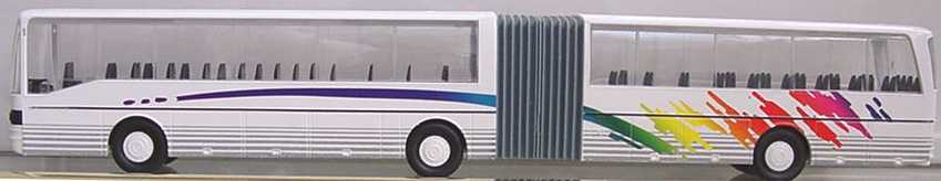 Foto 1:87 Kässbohrer-Setra SG 221 UL weiß mit Design herpa